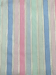 Mint Green Candy Stripe Jacquard Fabric