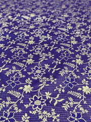 Purple Viscose Jacquard Fabric