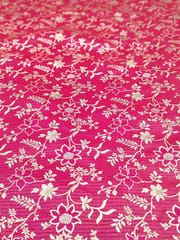 Rani Pink Viscose Jacquard Fabric