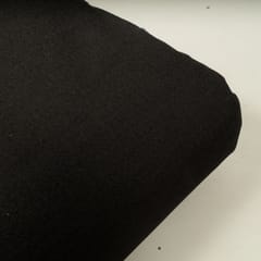 Black Color Knitted Denim Lycra Fabric