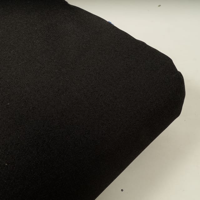 Black Color Knitted Denim Lycra Fabric