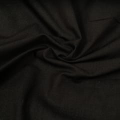 Black Color Knitted Denim Lycra Fabric