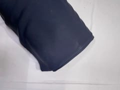 Dark Navy Blue Plain Barbie Crepe Fabric