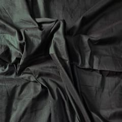 Bottle Green Colour Cotton Silk Fabric