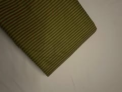 Green Stripes Cotton Fabric