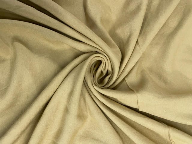 Dusty Yellow Plain Cotton Fabric N817 Fabric