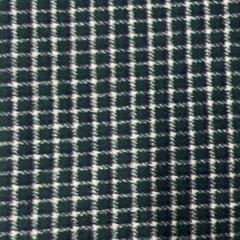 Bottle Green Colour Tweed Fabric
