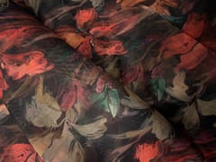 Multicolor Floral Viscose Organza Fabric