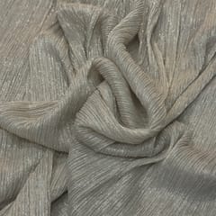 Moonlight Shimmer Pleated lycra Fabric