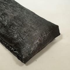 Black Color Turkish Georgette Foil Fabric