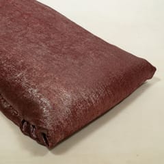 Maroon Color Turkish Georgette Foil Fabric