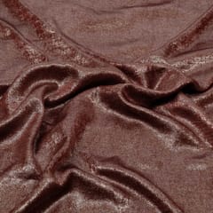 Maroon Color Turkish Georgette Foil Fabric