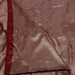 Maroon Color Turkish Georgette Foil Fabric