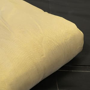 Dyeable Golden Tissue Organza Fabric
