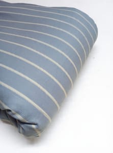 Blue Stripes Plain Weave Yarn Dyed Cotton Fabric