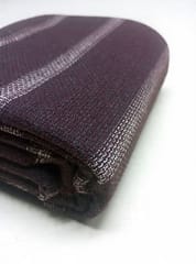 Maroon Stripes Dobby Weave Yarn Dyed Cotton Fabric