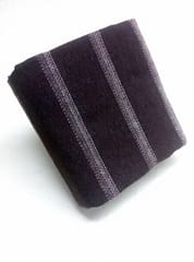 Maroon Stripes Dobby Weave Yarn Dyed Cotton Fabric