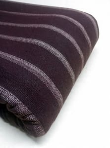 Maroon Stripes Dobby Weave Yarn Dyed Cotton Fabric