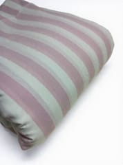 Pink Stripes Plain Weave Yarn Dyed Cotton Fabric