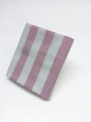 Pink Stripes Plain Weave Yarn Dyed Cotton Fabric