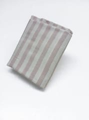 Pink Stripes Plain Weave Yarn Dyed Cotton Fabric