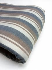 Multicolor Stripes Twill Weave Yarn Dyed Cotton Fabric