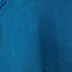 Turquoise Blue Colour Luxury Satin Fabric (N187)