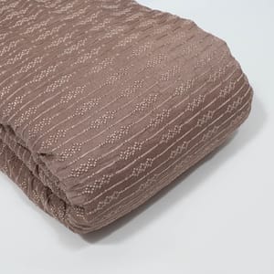 Mouse Color Dola Silk Embroidered Fabric