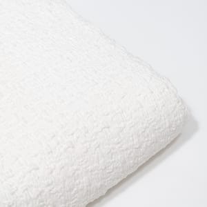 White Color Wrinkle Fabric