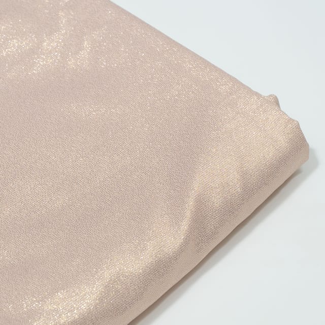 Peach Color Cotton Tissue Fabric