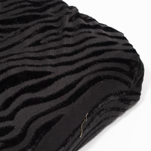 Black Color Brasso Velvet Fabric