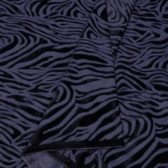 Blue Color Brasso Velvet Fabric