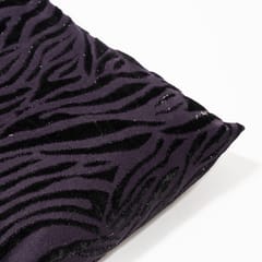 Purple Color Brasso Velvet Fabric