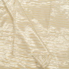 White Dyeable Tissue Stripes Fabric
