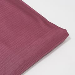 Dark Onion Pink Color Georgette Satin Lycra Fabric