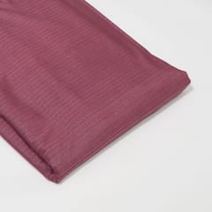 Dark Onion Pink Color Georgette Satin Lycra Fabric