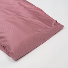 Onion Pink Color Georgette Satin Lycra Fabric