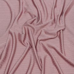 Onion Pink Color Georgette Satin Lycra Fabric