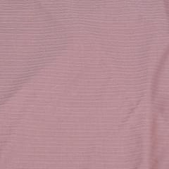 Onion Pink Color Georgette Satin Lycra Fabric