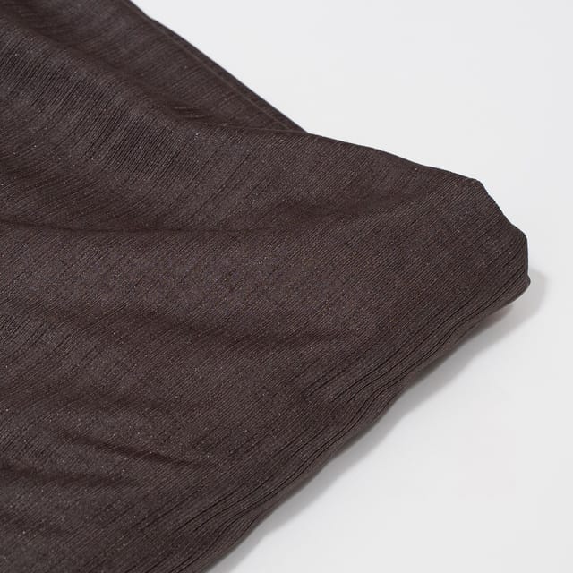 Grey Color Georgette Satin Lycra Fabric