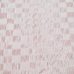 Pink Color Satin Crush Lycra Fabric