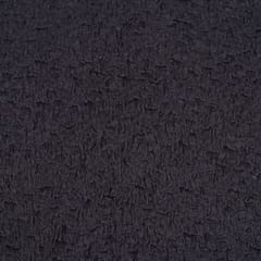 Black Color Wrinkle Fabric
