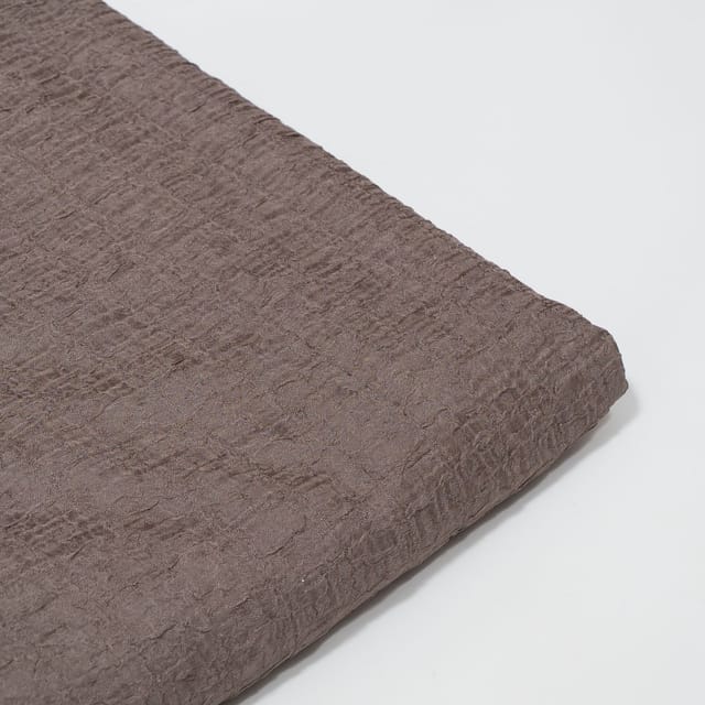Taupe Color Linen Milanch Fabric