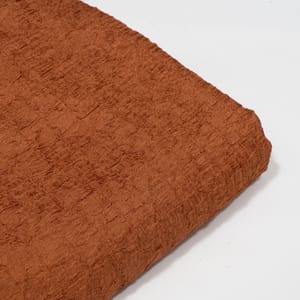 Brown Color Linen Milanch Fabric