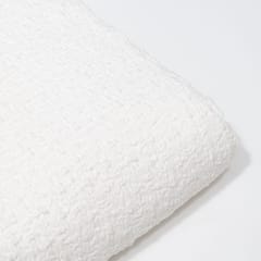 White Color Wrinkle Fabric