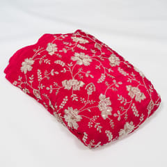Rani Color Crepe Embroidered Fabric