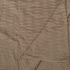 Mouse Color Dola Silk Embroidered Fabric