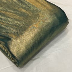 Rama Green Color FDY Jersey Lycra Foil Fabric
