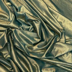 Rama Green Color FDY Jersey Lycra Foil Fabric