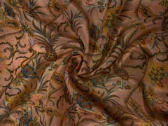 Multicolor Floral Tissue Fabric